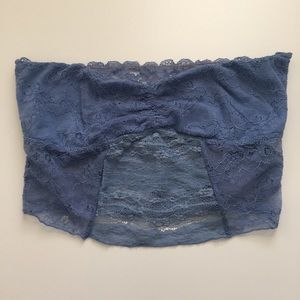 FREE PEOPLE| blue bralette